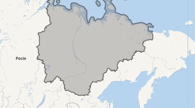 Зараз ви “прозрієте”. На карті Якутія, найбільший суб’єкт РФ-ії. i територія в П’ять разів більша за Україну… Так ось у 17-му сторіччі…
