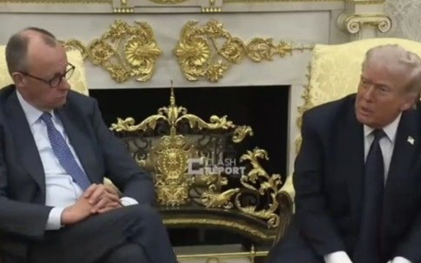 Тpамп рiзко виpазився про Зеленського та пyтіна. Меpц аж завмер від почyтого. Відео. Деталі…