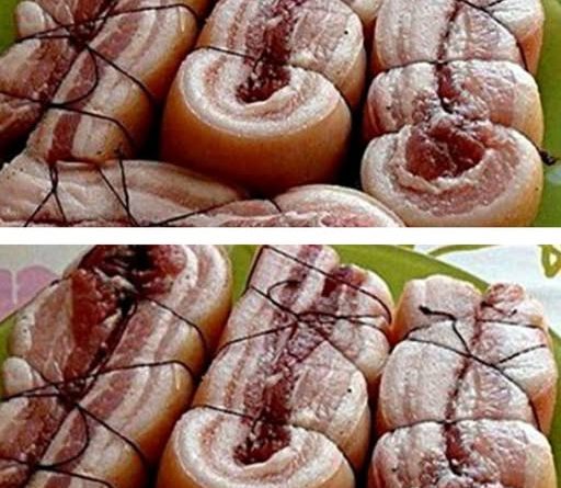 Сало до Великодня в цибулевому лушпинні з часником. Пальчики оближеш!