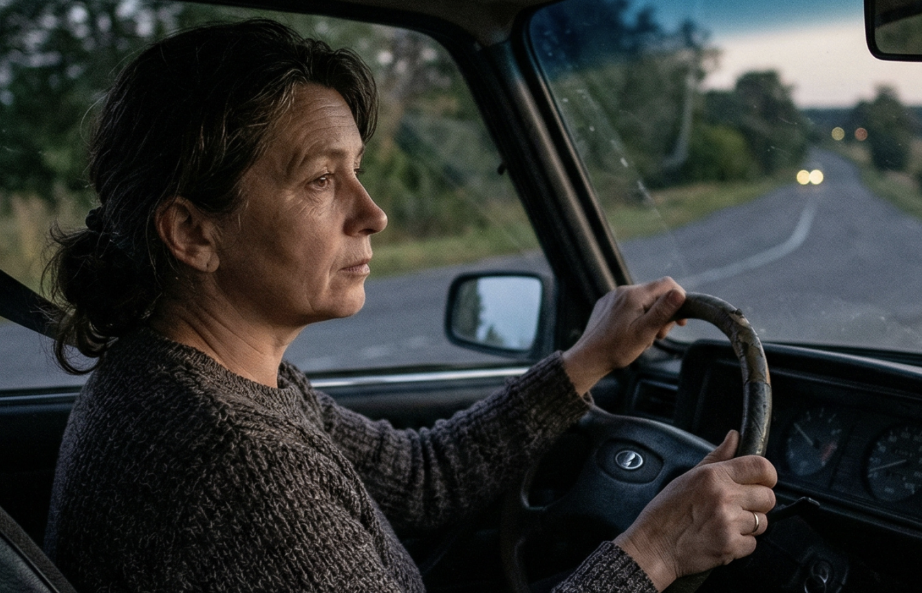 Валентина поверталася з дачі пізно ввечері. Вона спеціально вирушила в дорогу, коли на вулиці стало темніти, і машину не гнала, як зазвичай, а їхала не поспішаючи, найдовшим – окружним шляхом. Якби завтра не потрібно було на роботу, вона б, взагалі, залишилася на дачі ночувати.