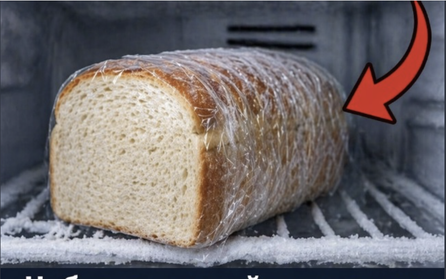 Мало хто знає, що любий хліб, який потрапляє в морозилку – вже буквально на наступний день буде мати…😲 Дивіться…