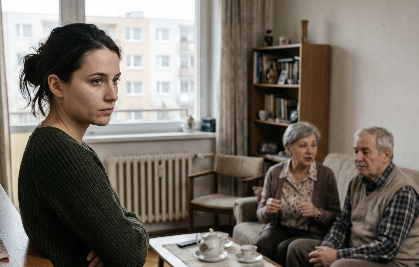 – Моя Христиночка заміж виходить! Давай твою трикімнатну їм відпишемо! – запропонувала мачуха. Батько кивнув, не знаючи, що документи давно переоформлені.