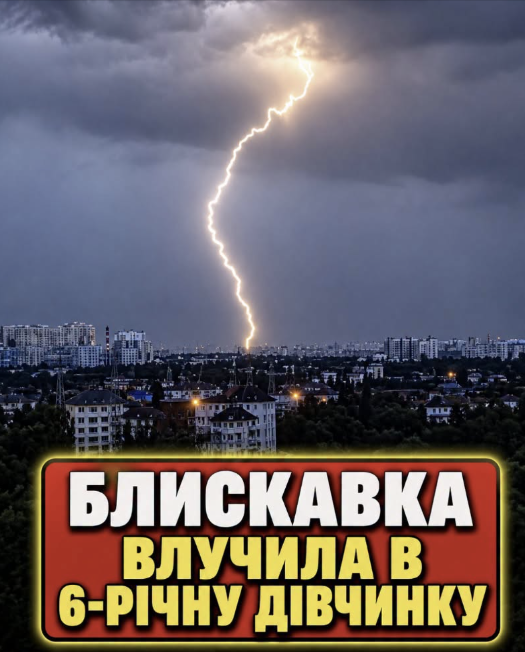 Тpaгeдiя нa 3axoдi… Блucкaвкa влyчuлa y 6-piчнy дiвчuнкy…